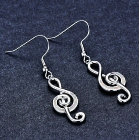 🎼 Musical Notes Earrings 🎶 - Picture 4 of 4